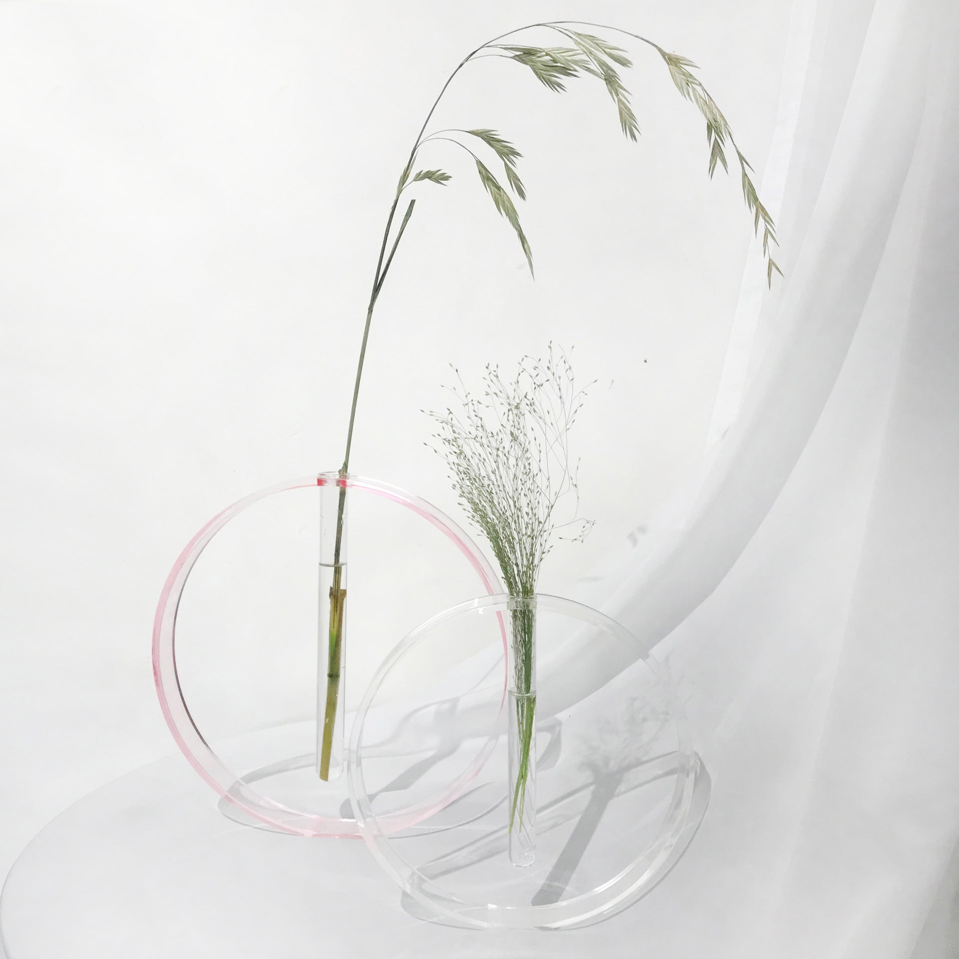 Acrylic Transparent Test Tube Vase