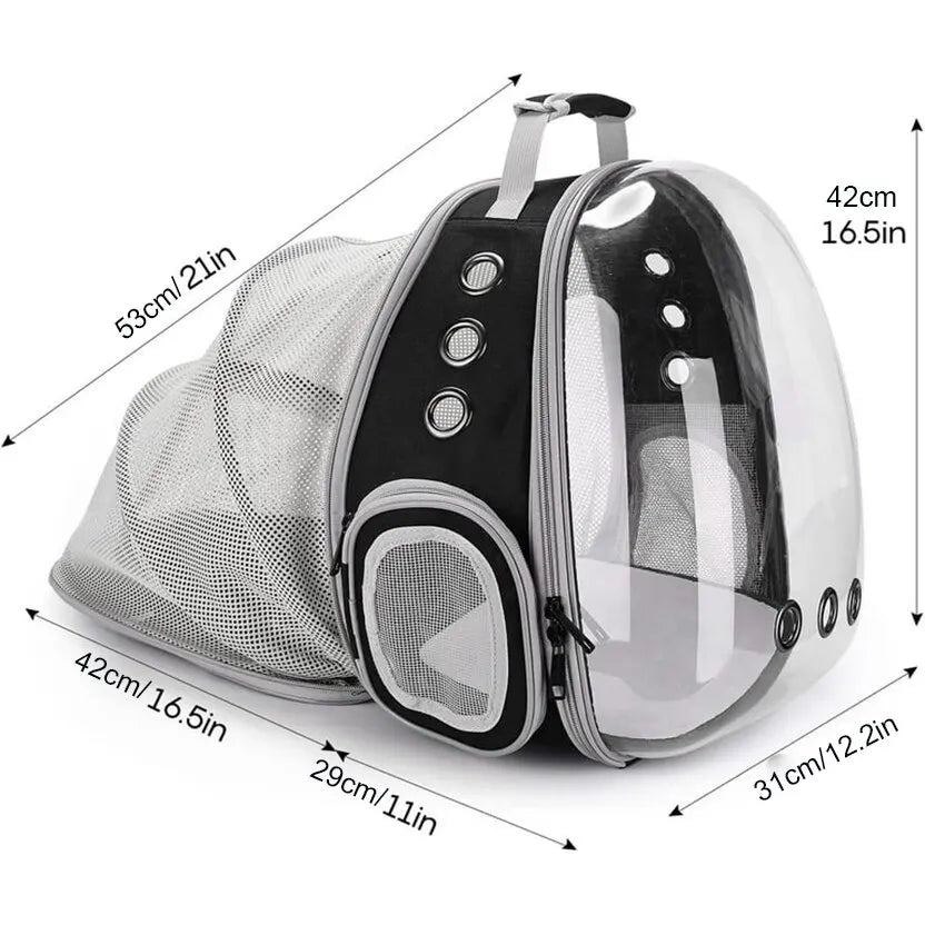 Expandable Pet Carrier Backpack Capsule