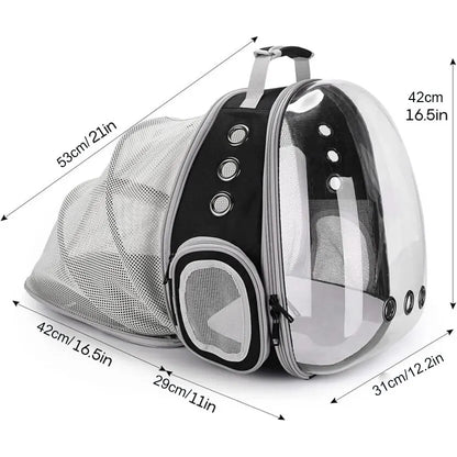 Expandable Pet Carrier Backpack Capsule