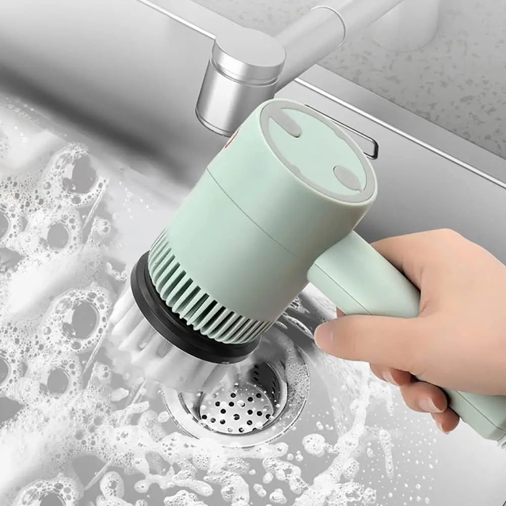 Multifunctional Electric Spin Scrubber &amp; Cleaning Brush